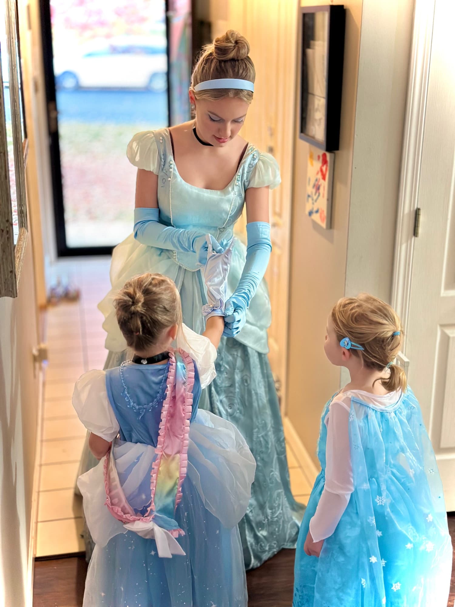 Cinderella with young guests