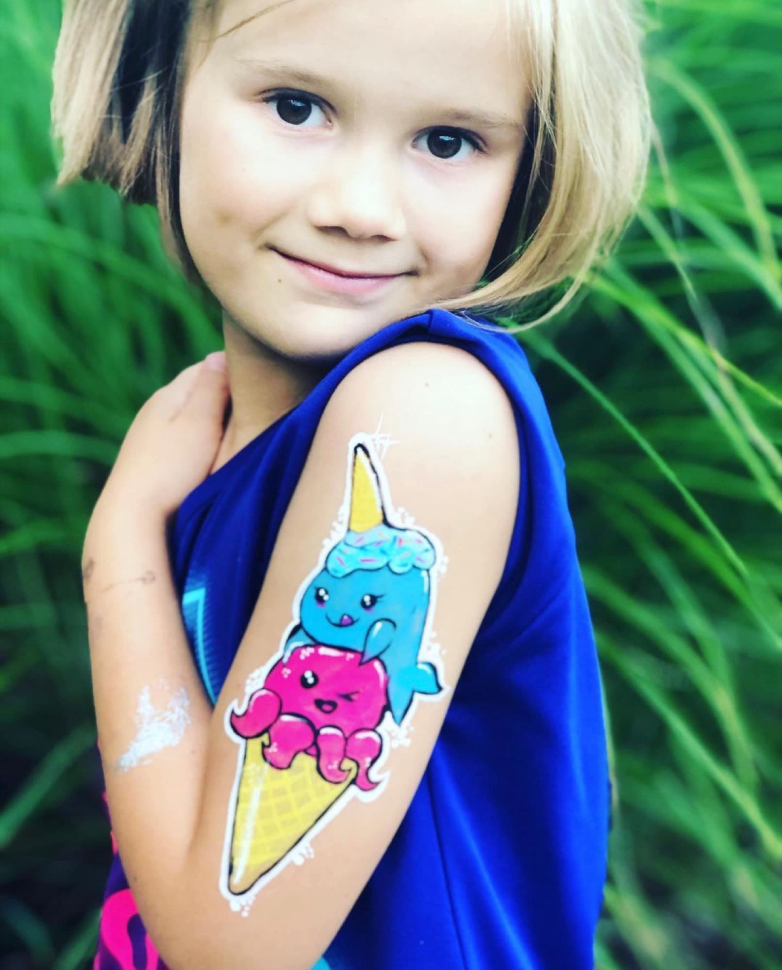 Ice cream arm design