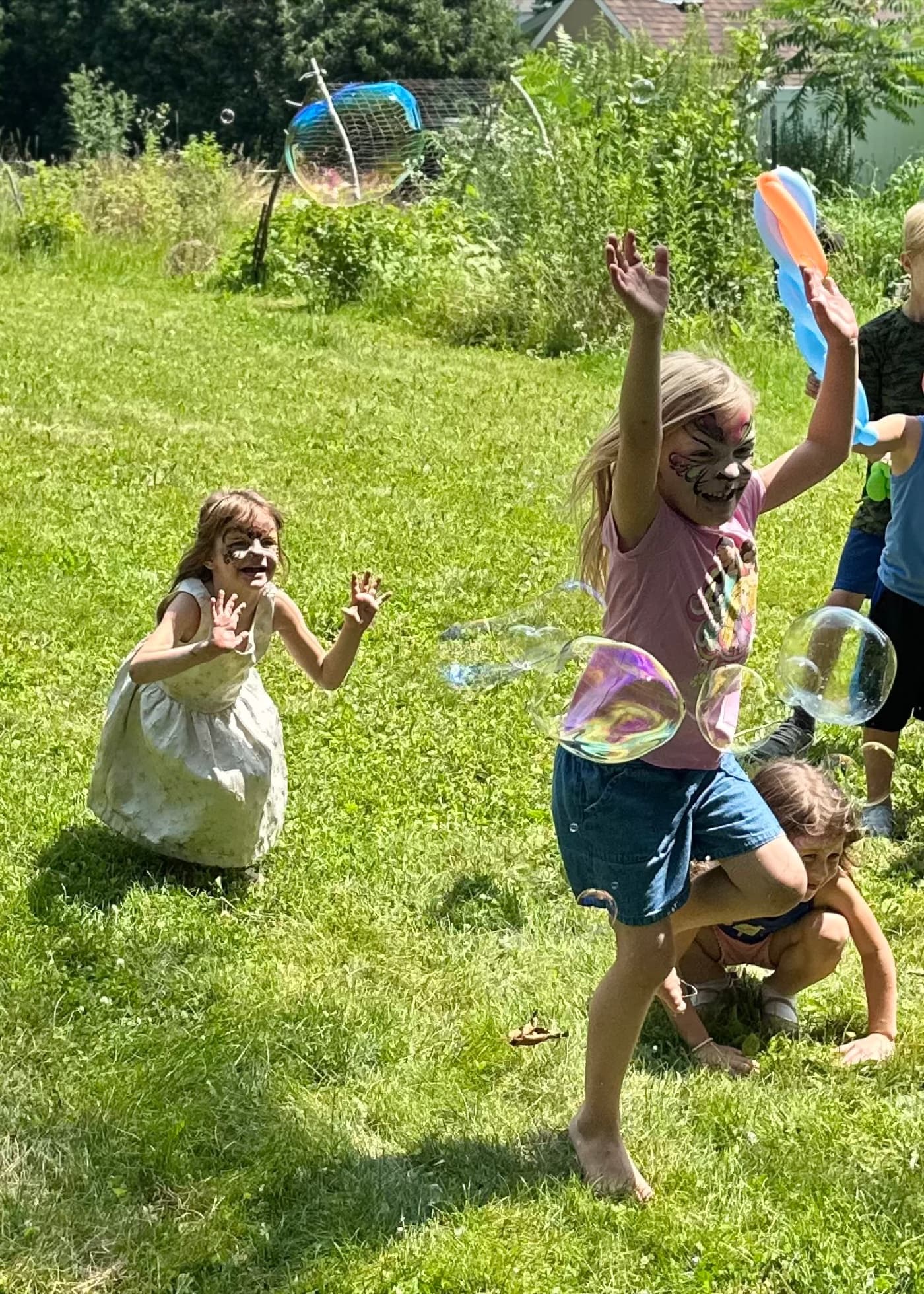 Giant Bubble Party